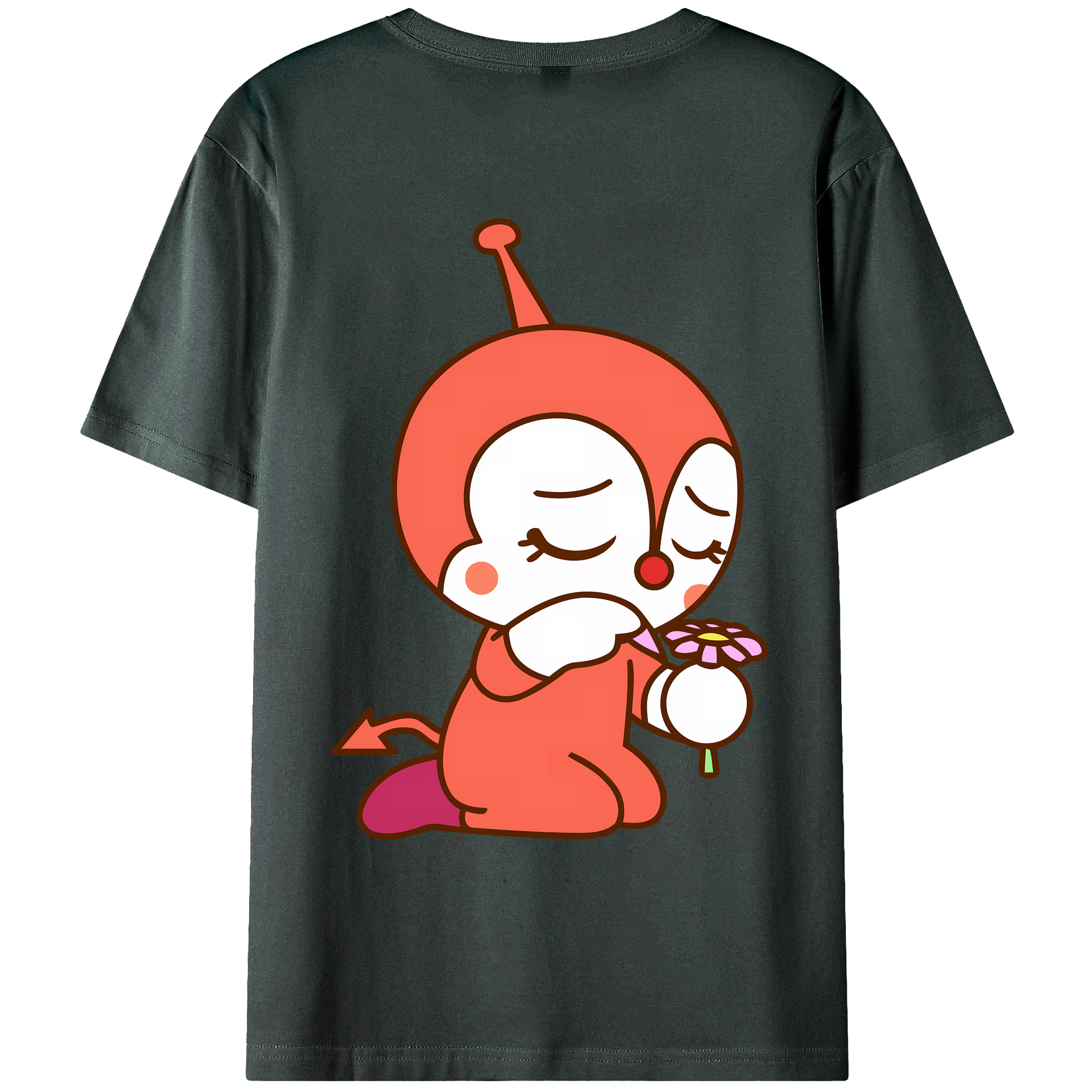 （画像用） アンパンマン Anpanman 綿100％ メンズ半袖Tシャツ（バックプリント） 通気性
